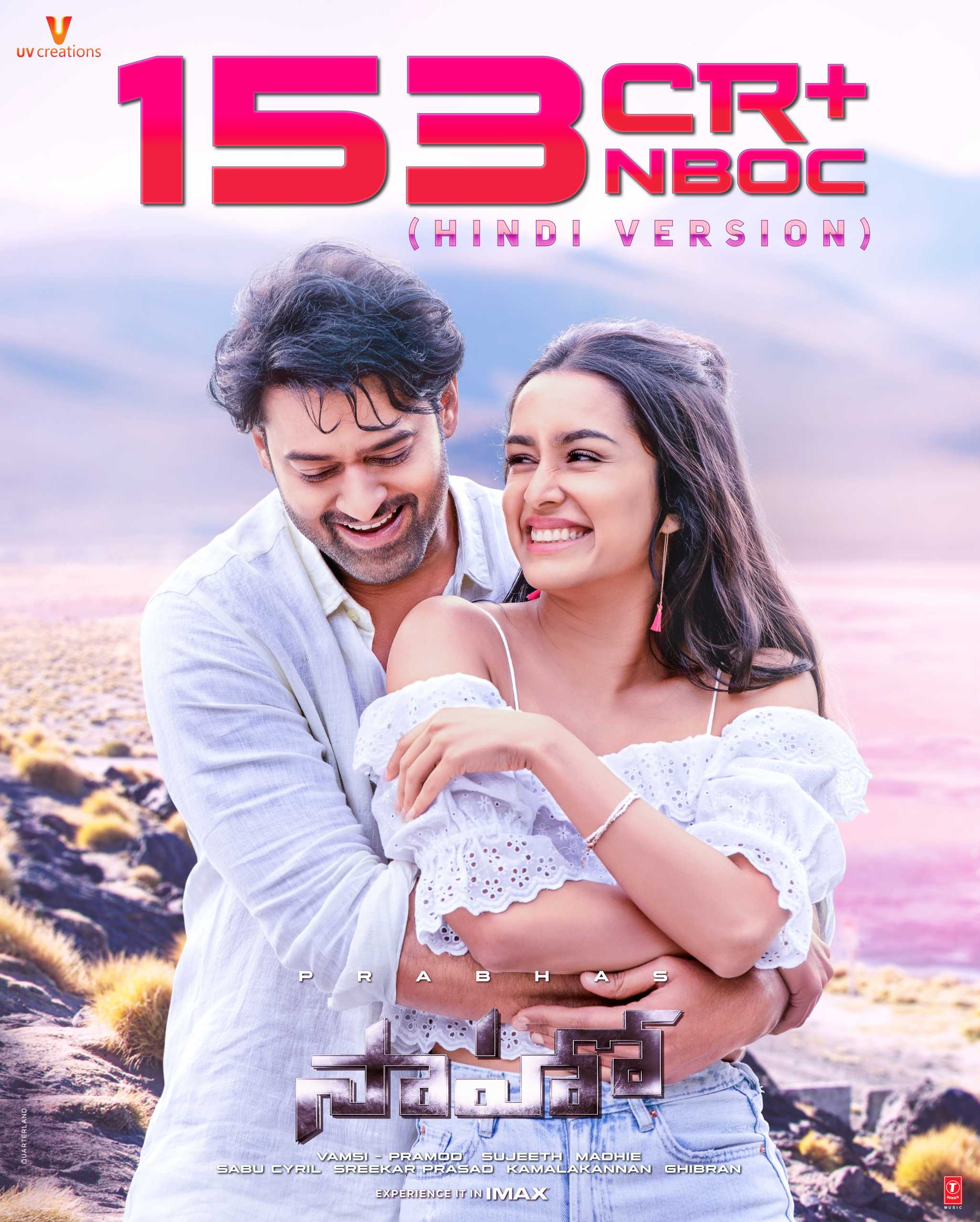 Saaho new posters