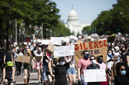 Curfew in Washington after protests near White House