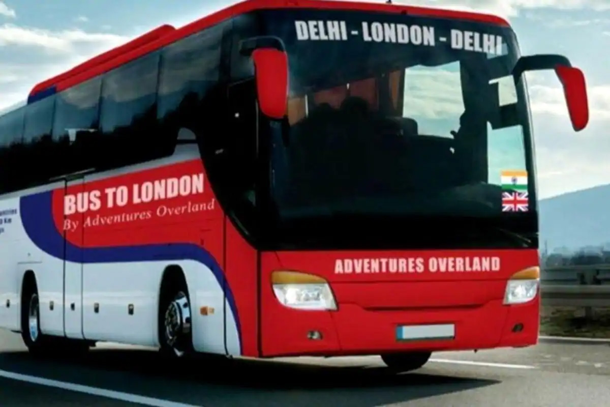 Delhi to London World's longest bus voyage to start in 2021