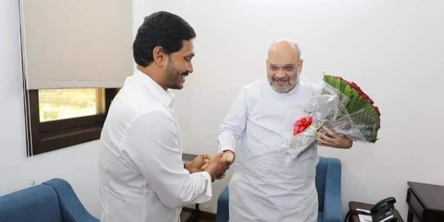 YS Jagan Meets Amit Shah