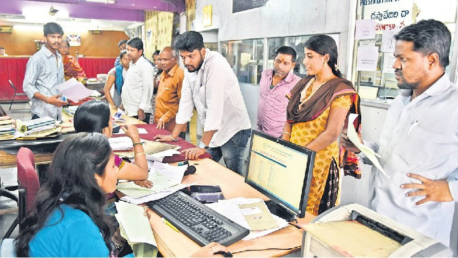 registrations stopped in Telangana