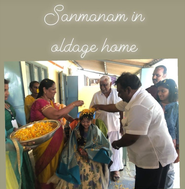 Karthika Deepam Fame Baby Krithika Gets Felicitated By Old Age Home