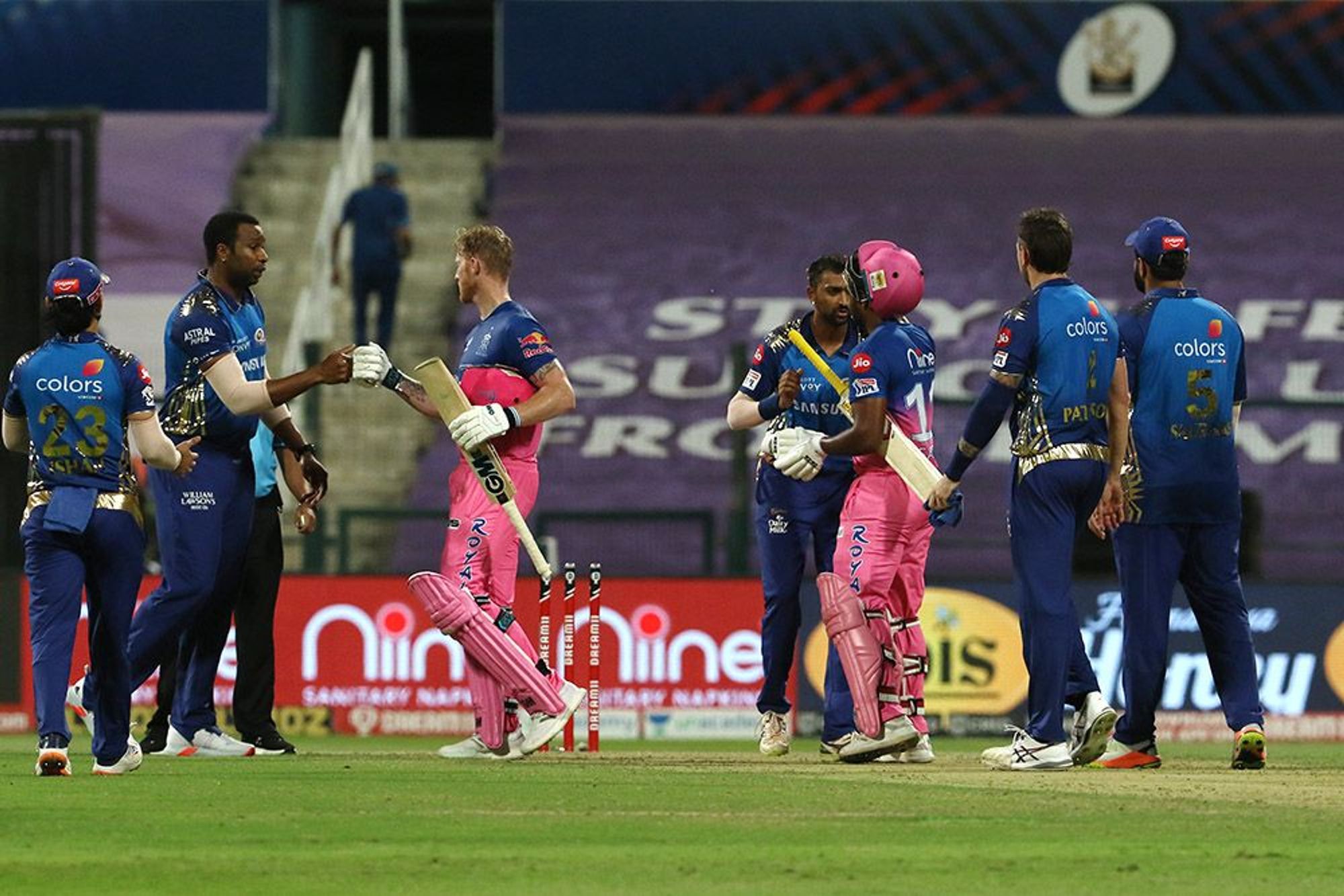 rajasthan won against mumbai with 8 wickets