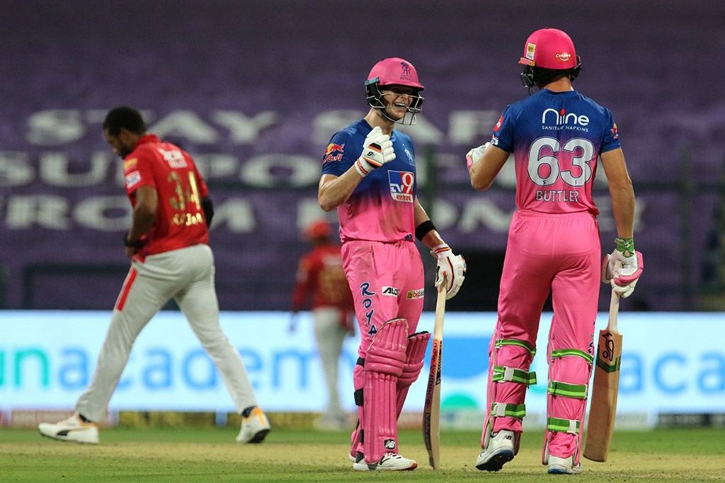 Rajasthan Royals won by 7 wickets on punjab 