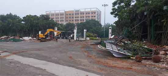  Andhra pradesh High Court Stay Order For demolition Works At GITAM University