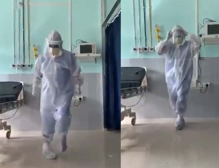 doctor dance in covid ward in assam video viral