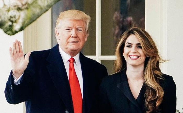 first Donald Trump aide hope hicks tested corona positive in white house