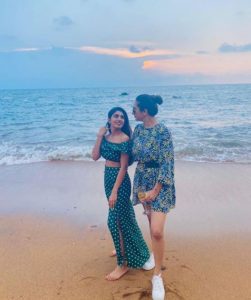 Surekha Vani And Supritha Enjoys In Goa