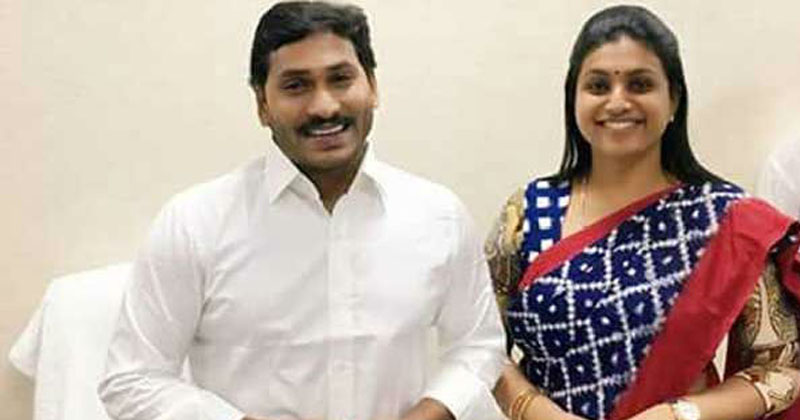 Roja waiting to meet YS Jagan to sort out her problems