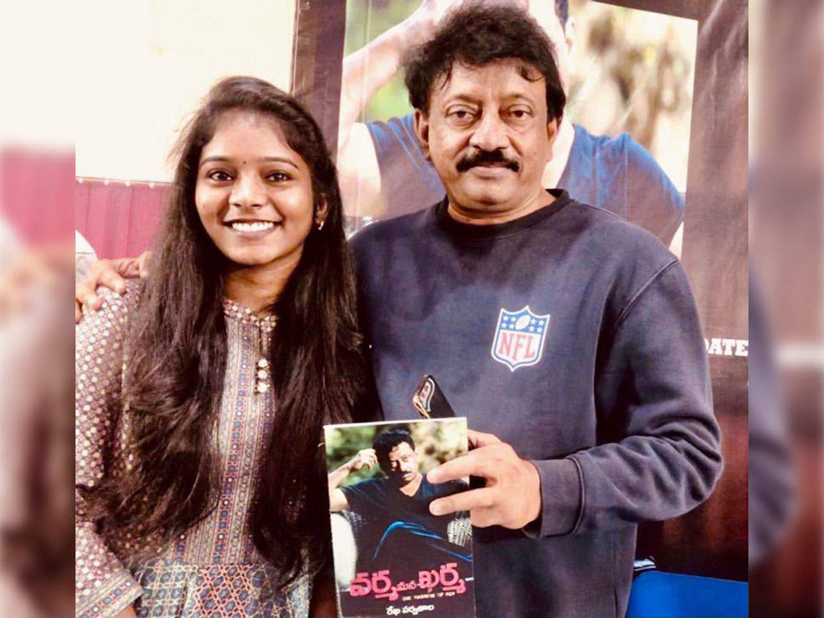 rekha parvathaala a young author wrote a book on 'rgv'