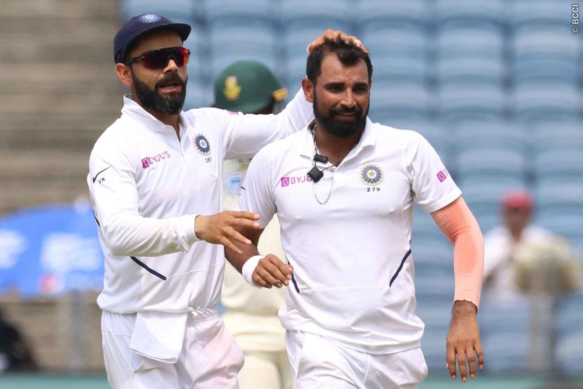 Mohammed Shami ruled out of Test series
