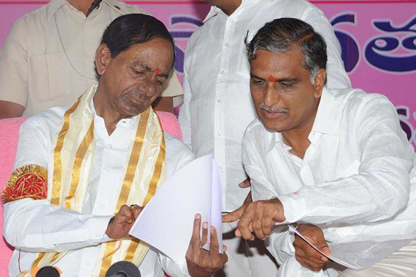 harish rao proved his capability again at kcr