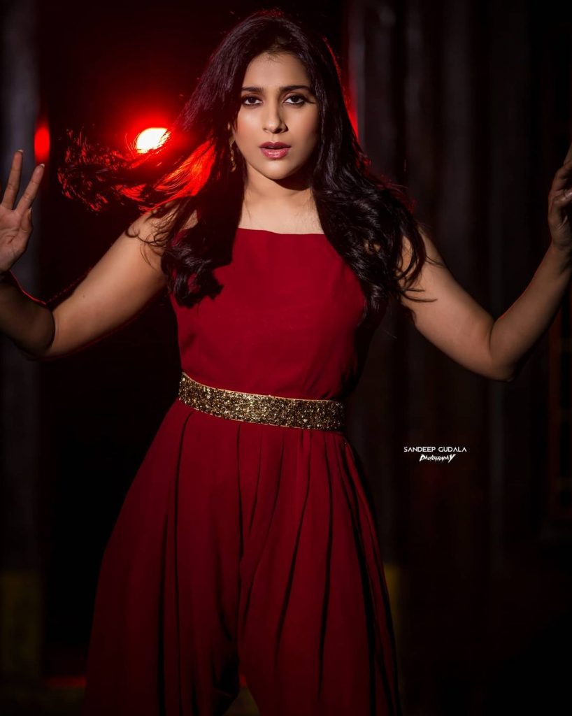 Rashmi Gautam Red Dress Latest Pics