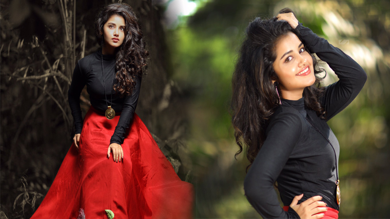Anupama Parameswaran Latest Red Dress Pics
