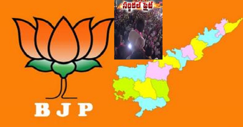 AP BJP 'Double Surgical Strike' .. on 'Nota'!