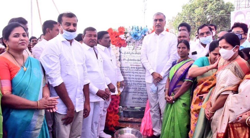 Harish Rao said that Telangana state is in top place for development and welfare in india
