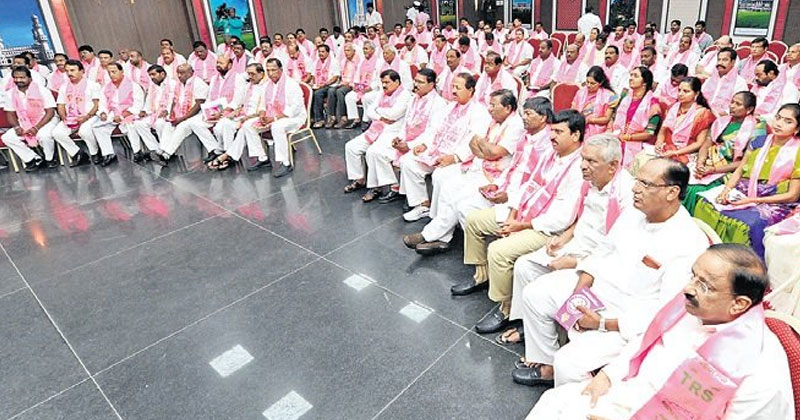 30 mlas are going to say goodbye to the trs party