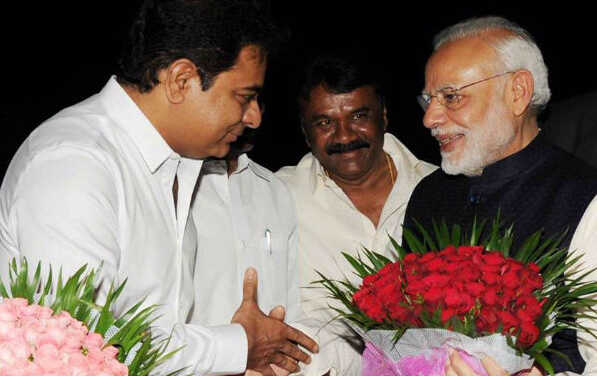 is ktr wants to friendly relation with bjp party?