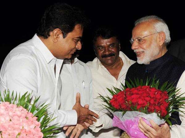 is ktr wants to friendly relation with bjp party?