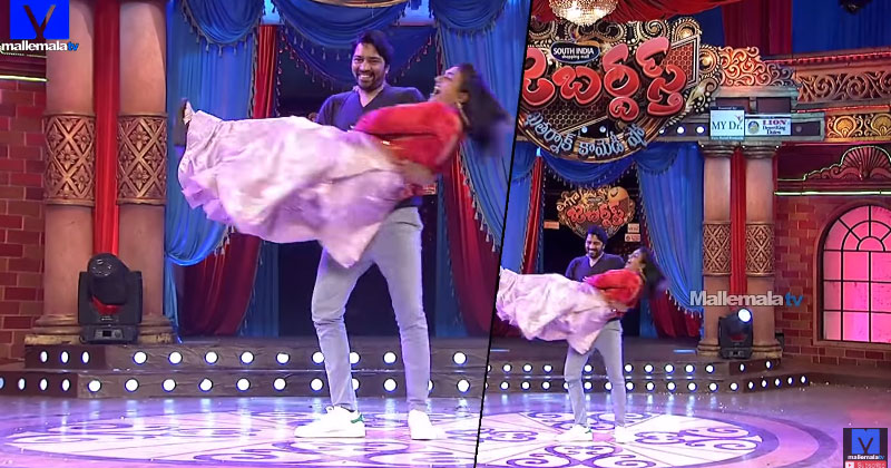 Allari Naresh Dance with Roja In Extra Jabardasth