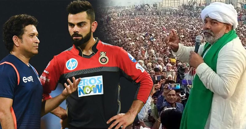 Virat Kohli is supporting the farmers protest