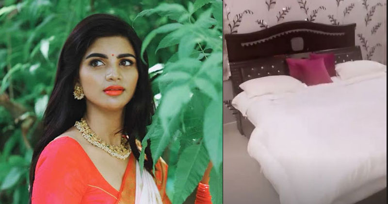 Jabardasth varsha Bedroom video goes viral