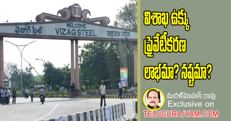 Is the privatization of vizag steel profitable? Loss?