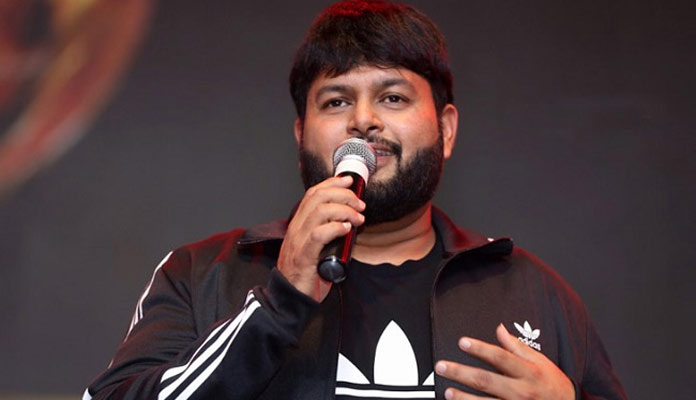 SS Thaman doing great promotions for Vakeel Saab