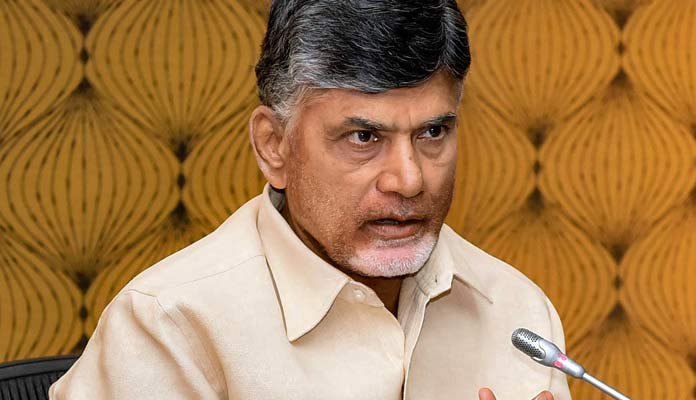 Chandrababu's Double Voice On Heritage Dairy
