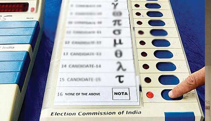 New Tension For BJP: Vote For NOTA, If Glass Is Not Available
