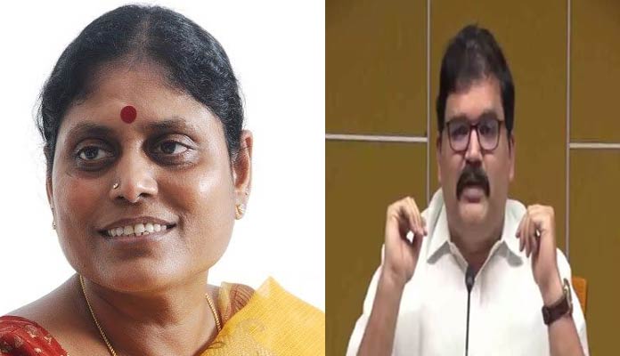 Vijayamma Is Like Gandhari: TDP Leader Pattabhi