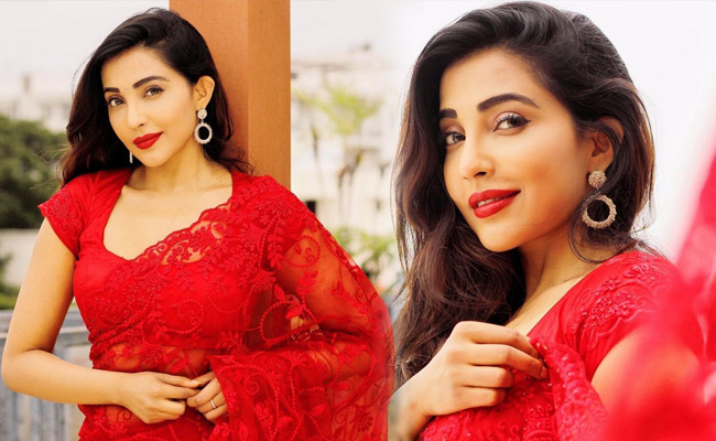 Parvati Nair is Pretty Looks in a Red Saree