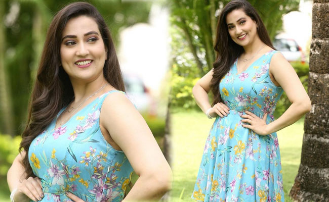 Manjush Latest Photoshoot in Mini Dress