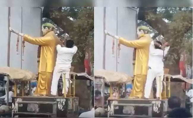 NTR Statue : ఎన్టీయార్ విగ్రహాన్ని ఎందుకు ధ్వంసం చేయాలనుకున్నారు.?